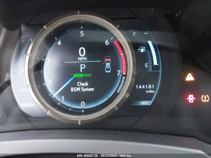 2016 LEXUS IS 200T - JTHBA1D22G5011598