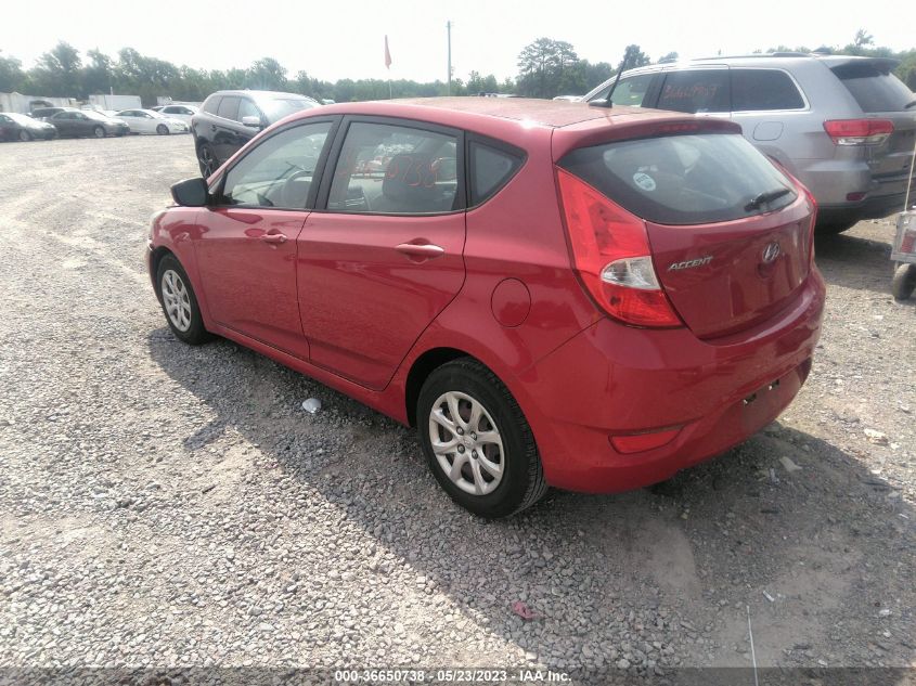 2013 HYUNDAI ACCENT GS - KMHCT5AE8DU094425