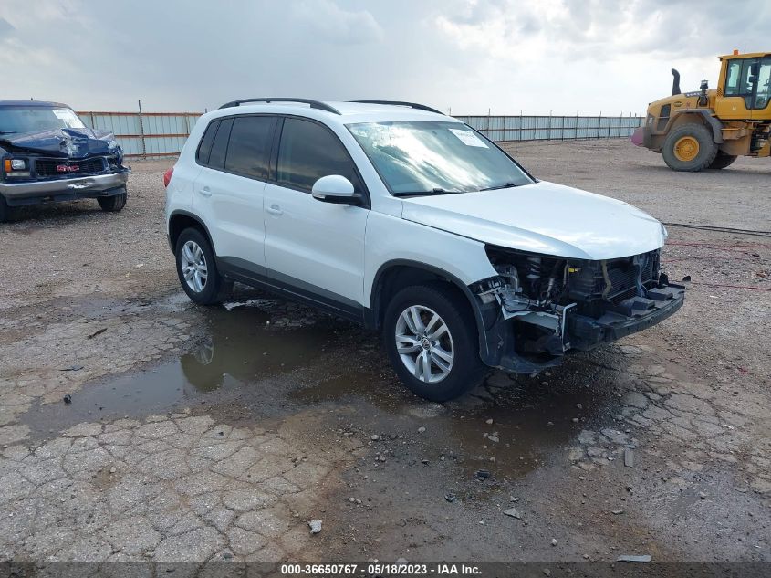 2015 VOLKSWAGEN TIGUAN S - WVGAV7AX9FW608479