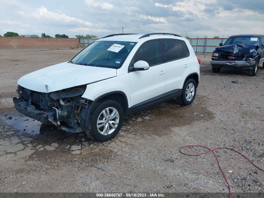 2015 VOLKSWAGEN TIGUAN S - WVGAV7AX9FW608479