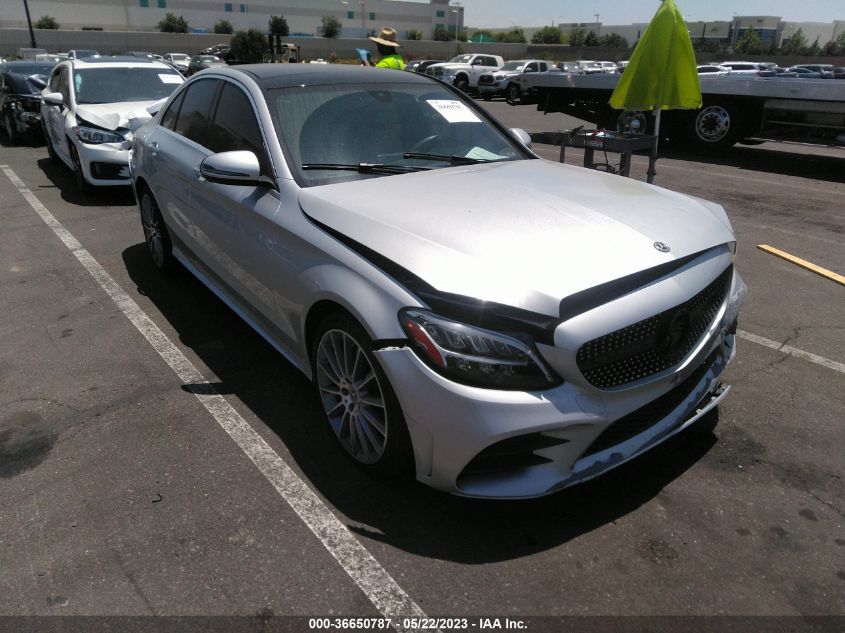 2020 MERCEDES-BENZ C-CLASS C 300 - W1KWF8DB7LR578010