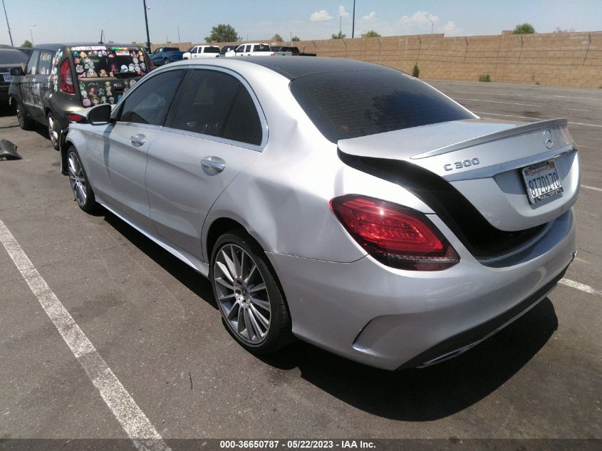2020 MERCEDES-BENZ C-CLASS C 300 - W1KWF8DB7LR578010