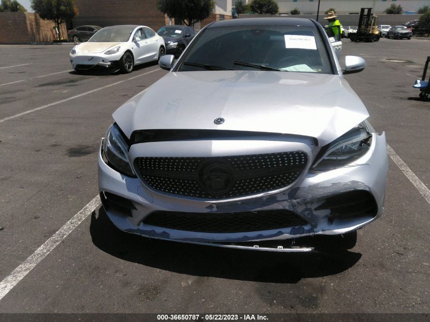 2020 MERCEDES-BENZ C-CLASS C 300 - W1KWF8DB7LR578010