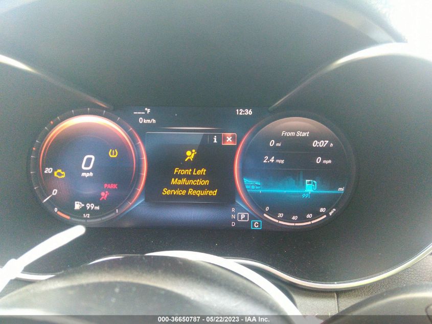 2020 MERCEDES-BENZ C-CLASS C 300 - W1KWF8DB7LR578010