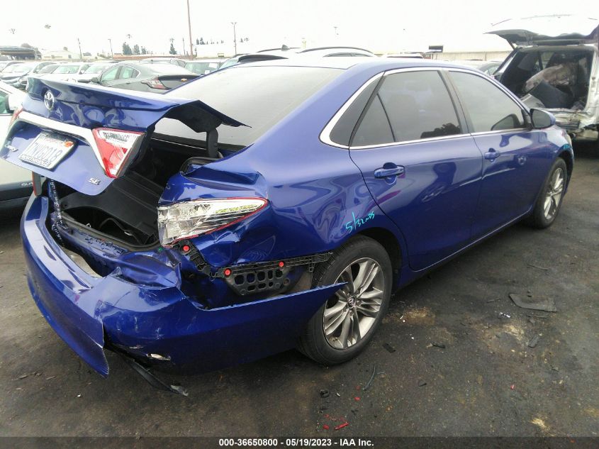 2016 TOYOTA CAMRY XLE/SE/LE/XSE - 4T1BF1FK8GU515901