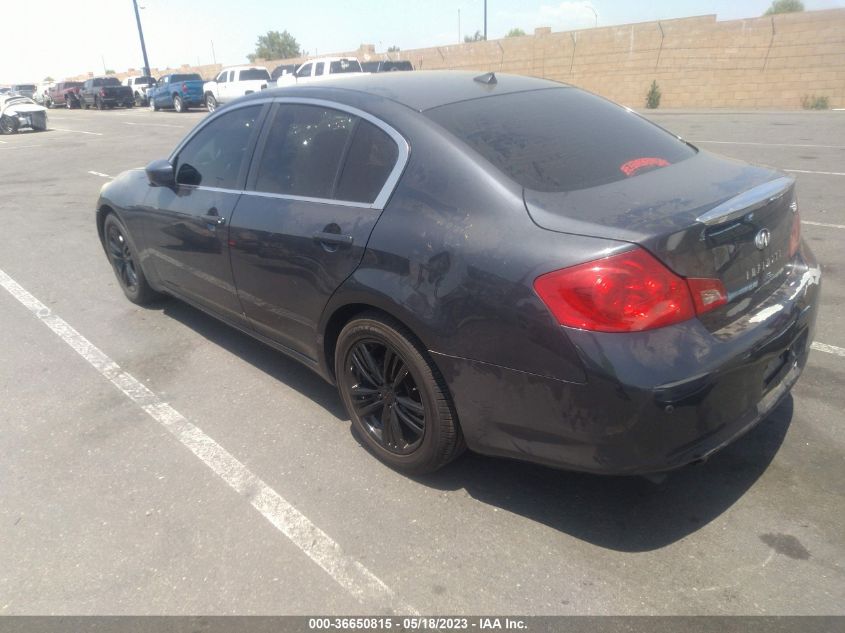 2013 INFINITI G37 SEDAN JOURNEY - JN1CV6AP9DM718368