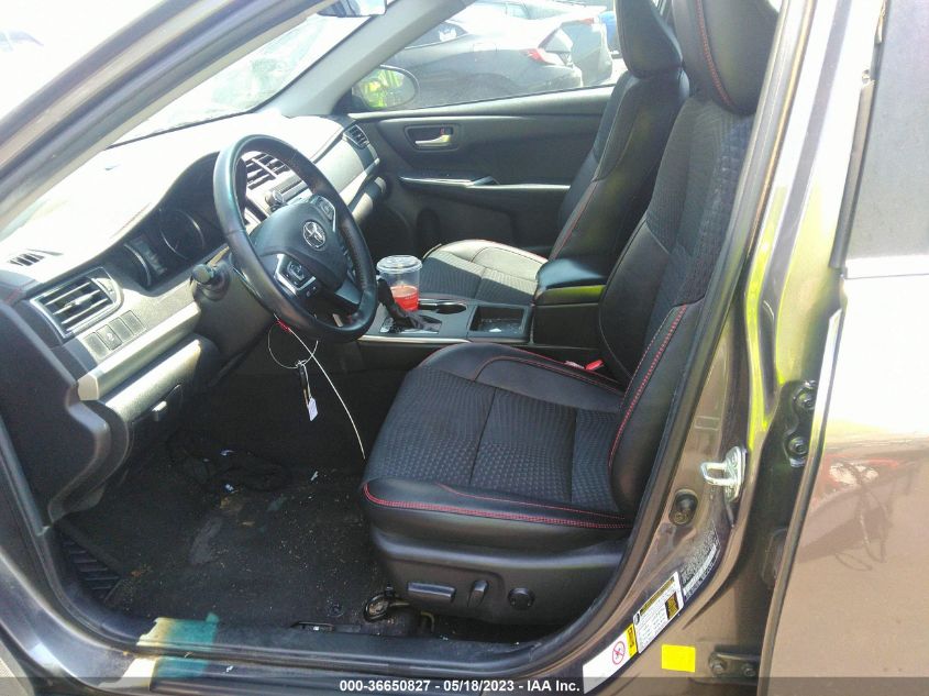 2015 TOYOTA CAMRY XLE/SE/LE/XSE - 4T1BF1FK7FU964694