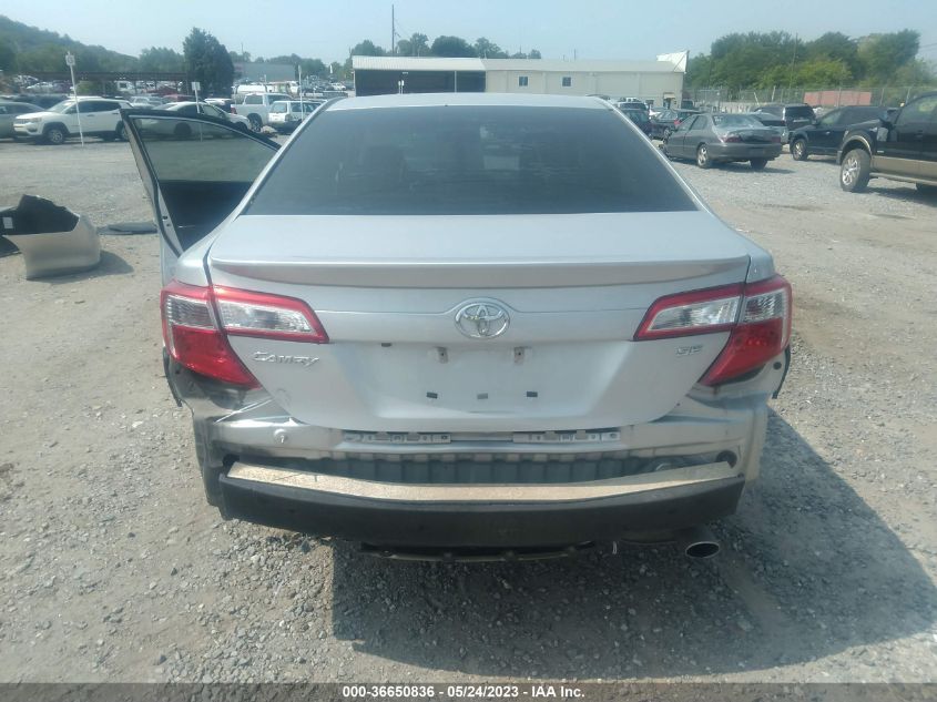 2014 TOYOTA CAMRY L/LE/XLE/SE/SE SPORT - 4T1BF1FK3EU844325