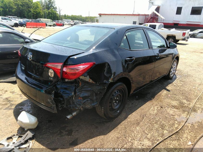 2018 TOYOTA COROLLA L/LE/XLE/SE/XSE - 2T1BURHE4JC105861