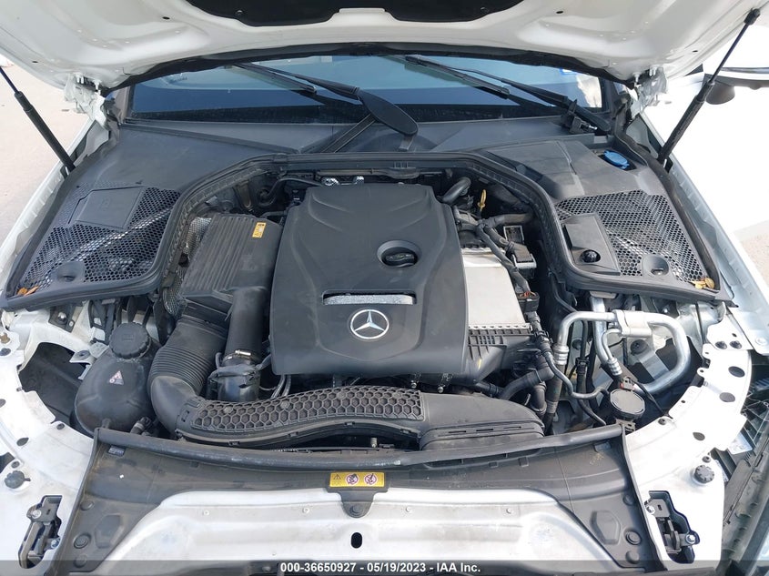 VIN WDDWK4JB8HF536804 2017 MERCEDES-BENZ C-CLASS C 300