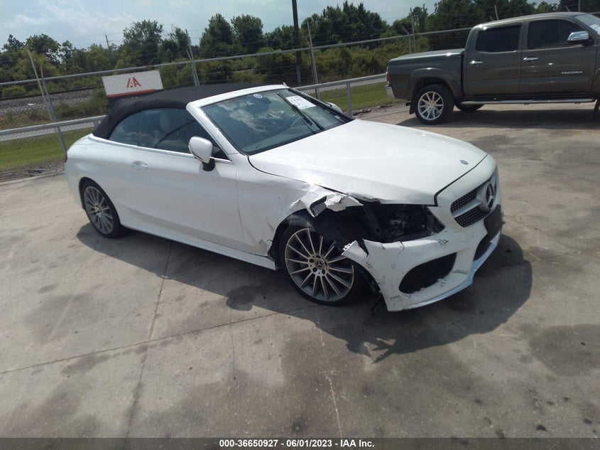 VIN WDDWK4JB8HF536804 2017 MERCEDES-BENZ C-CLASS C 300