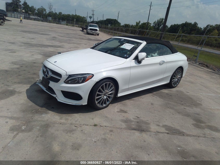 VIN WDDWK4JB8HF536804 2017 MERCEDES-BENZ C-CLASS C 300