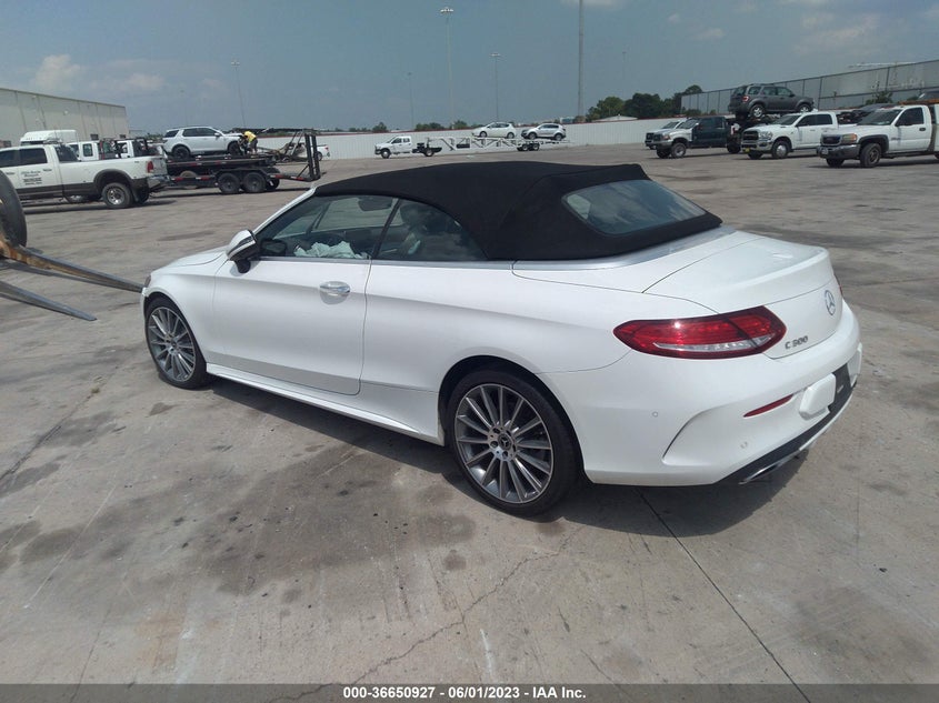 VIN WDDWK4JB8HF536804 2017 MERCEDES-BENZ C-CLASS C 300