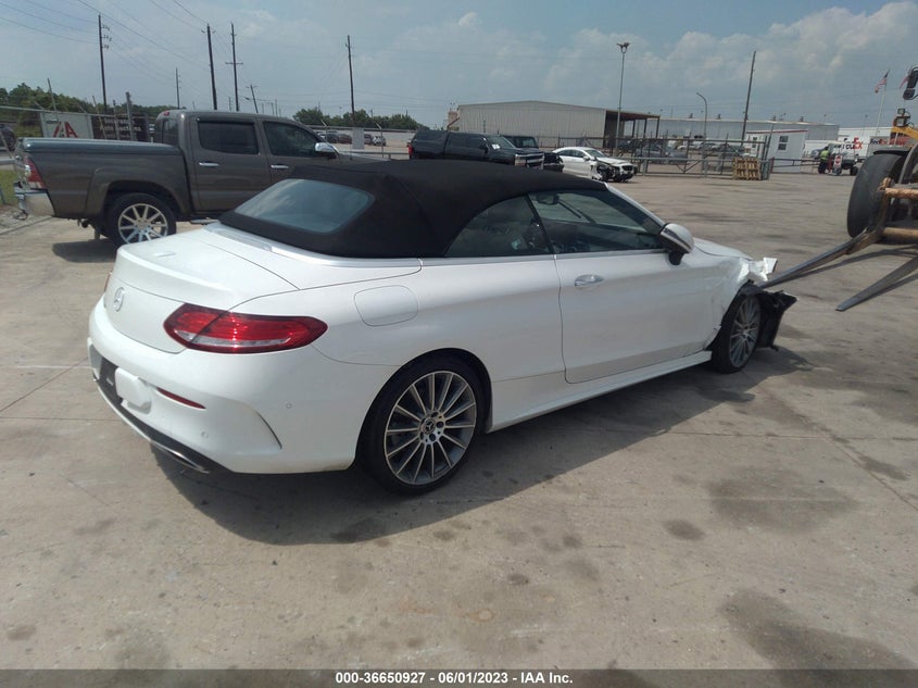 VIN WDDWK4JB8HF536804 2017 MERCEDES-BENZ C-CLASS C 300