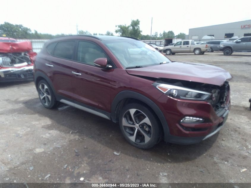 2017 HYUNDAI TUCSON LIMITED - KM8J33A29HU497904