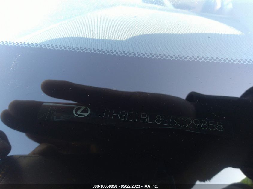 2014 LEXUS GS 350 - JTHBE1BL8E5029858