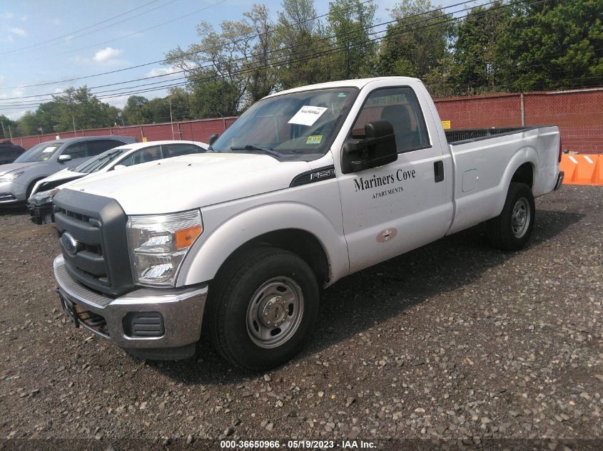 2015 FORD SUPER DUTY F-250 SRW XL/XLT - 1FTBF2A68FEC14722