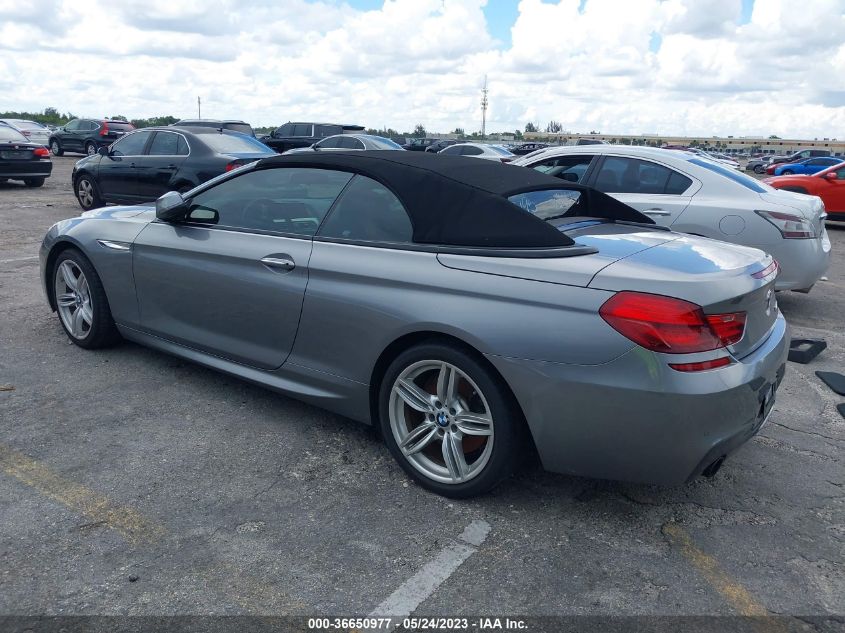 2016 BMW 6 SERIES 640I - WBA6F1C57GGT83195