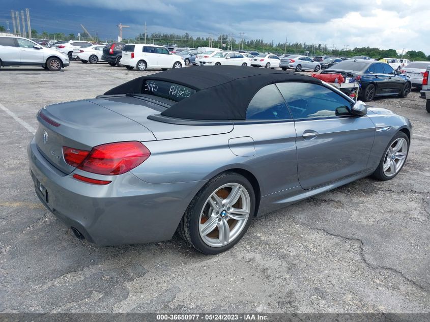 2016 BMW 6 SERIES 640I - WBA6F1C57GGT83195