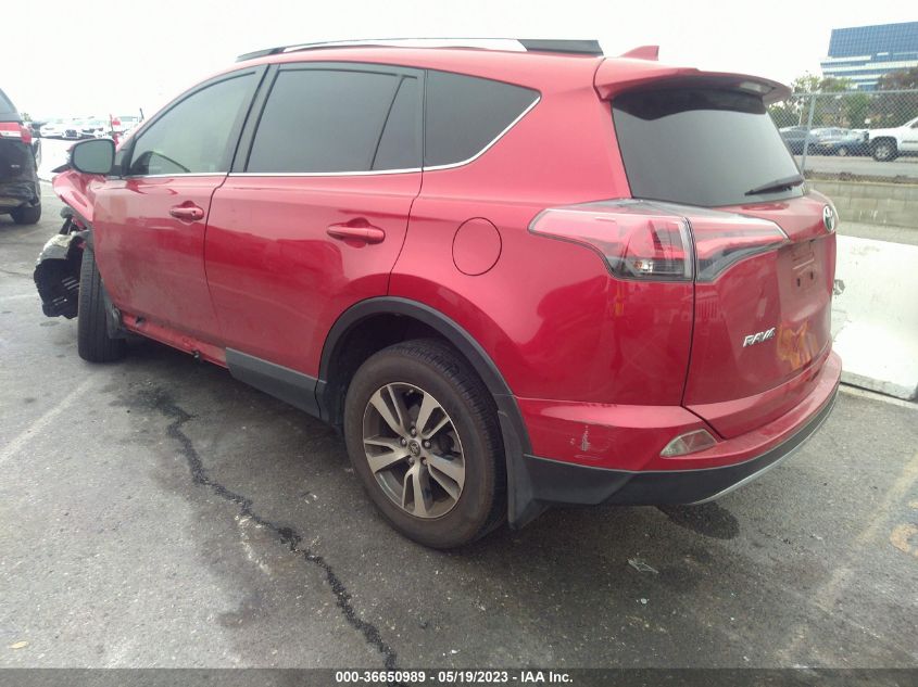2017 TOYOTA RAV4 XLE - JTMWFREV6HJ143218