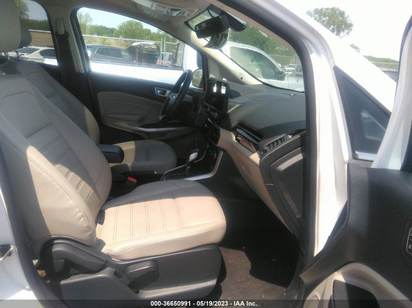 2021 FORD ECOSPORT TITANIUM - MAJ6S3KL8MC399280