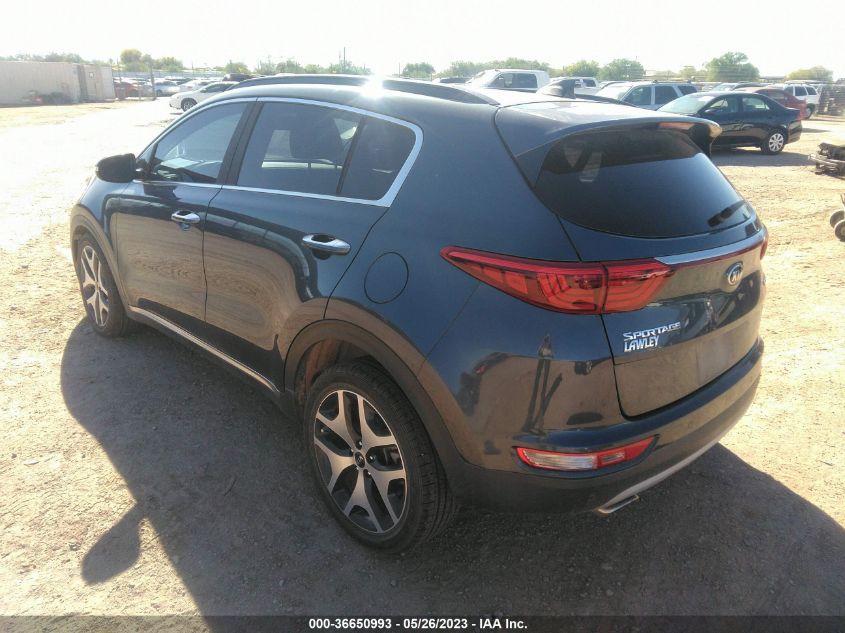 2018 KIA SPORTAGE SX TURBO - KNDPR3A63J7363801