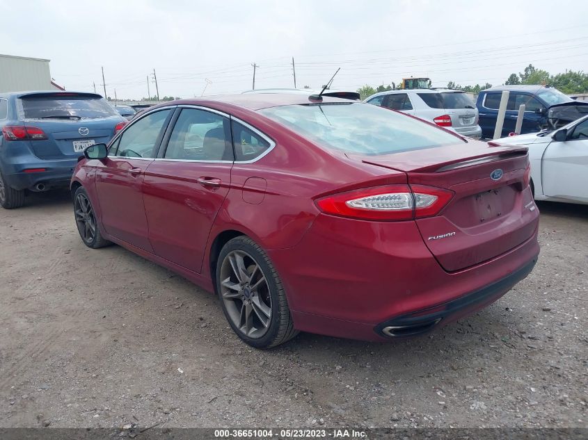 2016 FORD FUSION TITANIUM - 3FA6P0K96GR301194