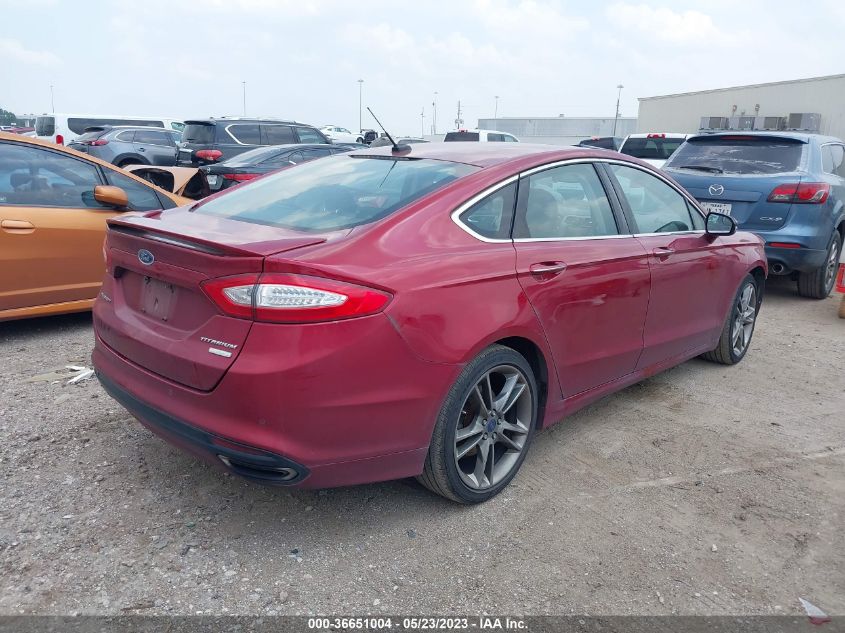 2016 FORD FUSION TITANIUM - 3FA6P0K96GR301194