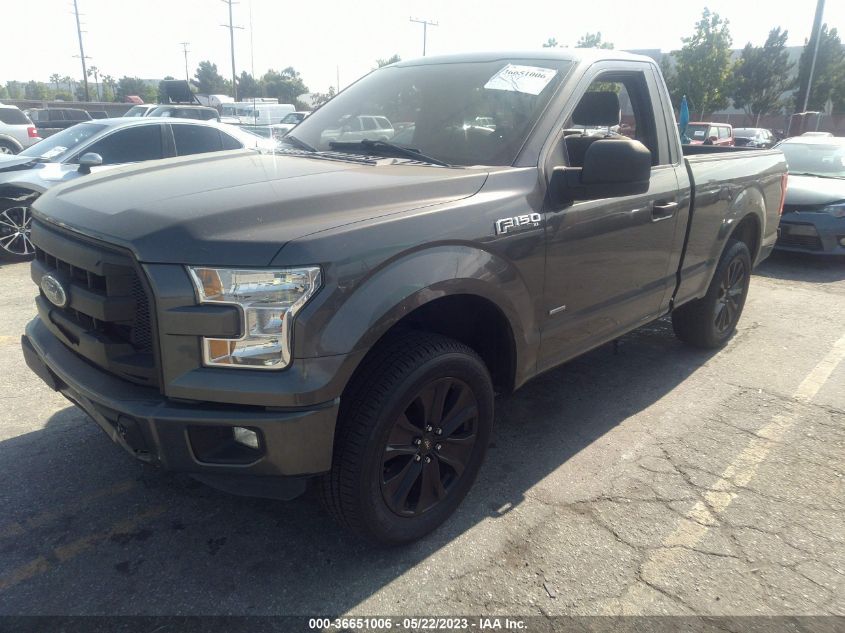 2016 FORD F-150 XL/XLT - 1FTMF1CP9GKD95762