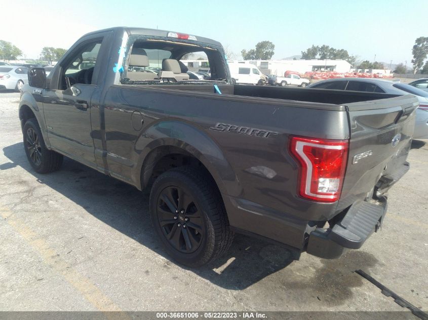 2016 FORD F-150 XL/XLT - 1FTMF1CP9GKD95762