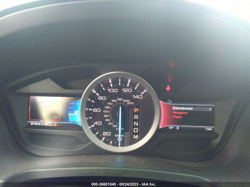 2015 FORD EXPLORER LIMITED - 1FM5K7F87FGB80286