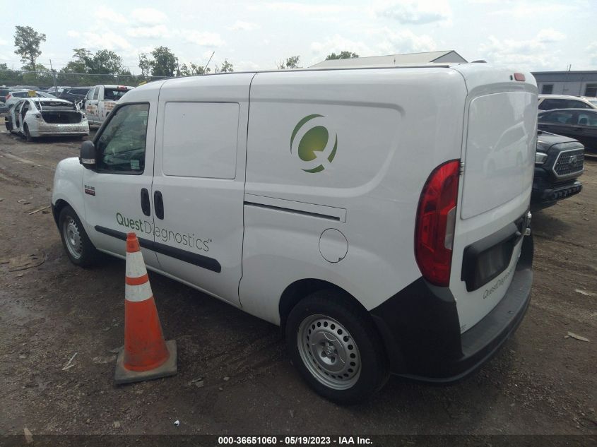 2017 RAM PROMASTER CITY CARGO VAN TRADESMAN - ZFBERFABXH6G63220