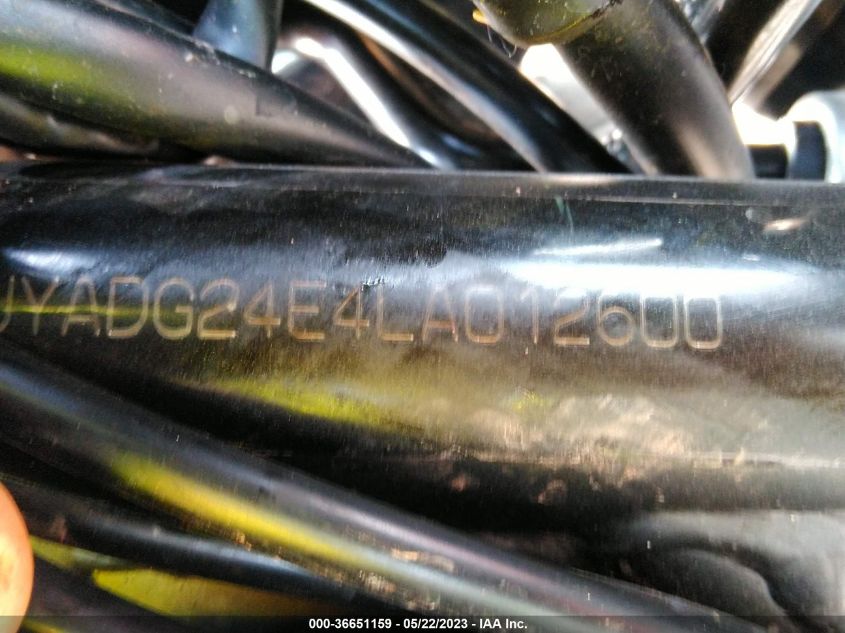 2020 YAMAHA XT250 - JYADG24E4LA012600