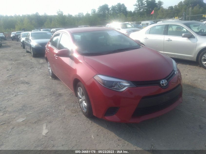 2014 TOYOTA COROLLA LE - 2T1BURHE8EC065029