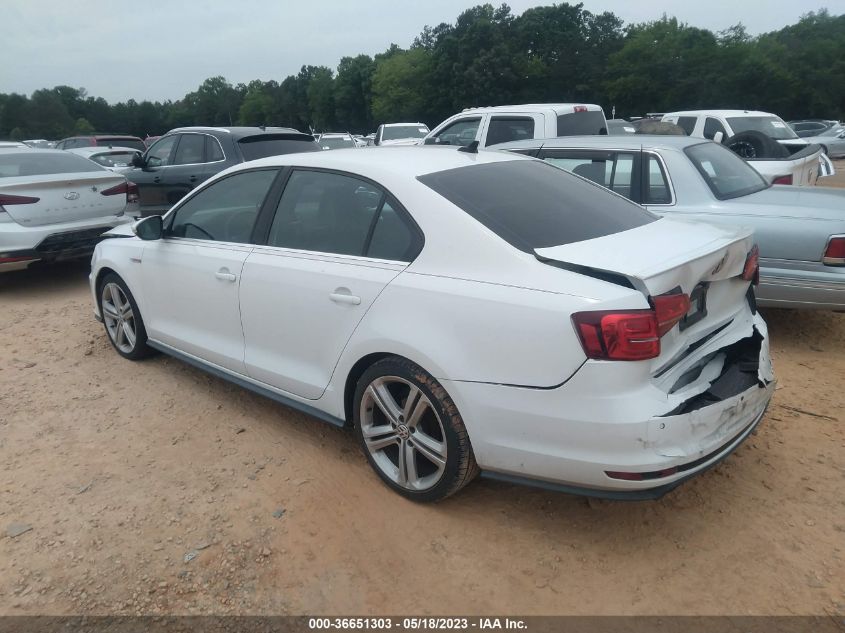 2016 VOLKSWAGEN JETTA SEDAN 2.0T GLI SE - 3VW5T7AJ8GM213084