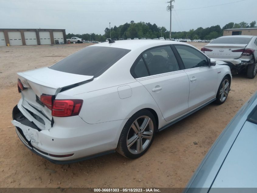 2016 VOLKSWAGEN JETTA SEDAN 2.0T GLI SE - 3VW5T7AJ8GM213084