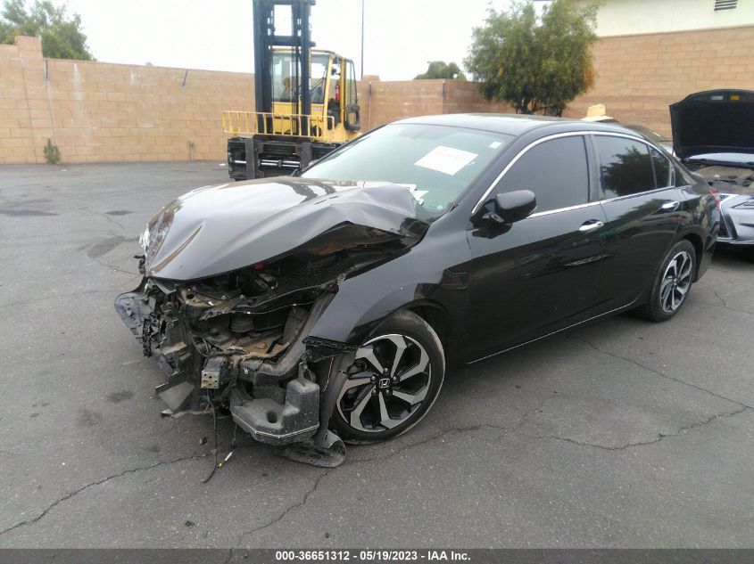 2017 HONDA ACCORD SEDAN EX-L - 1HGCR2F87HA203843