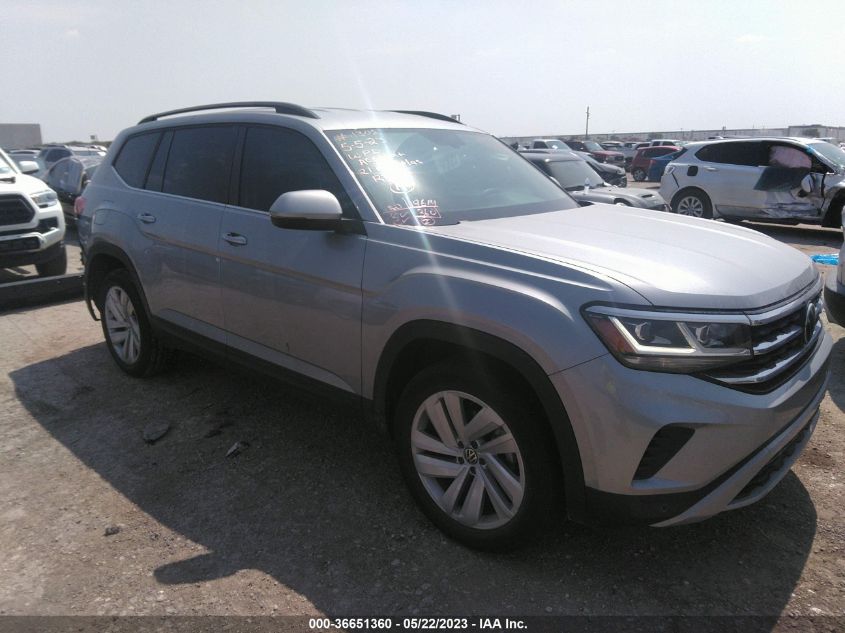 2021 VOLKSWAGEN ATLAS 3.6L V6 SE W/TECHNOLOGY - 1V2WR2CA8MC597692