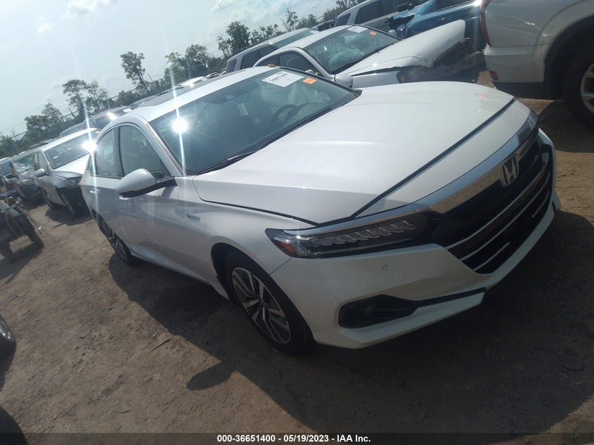 VIN 1HGCV3F55NA011338 2022 HONDA ACCORD HYBRID EX-L