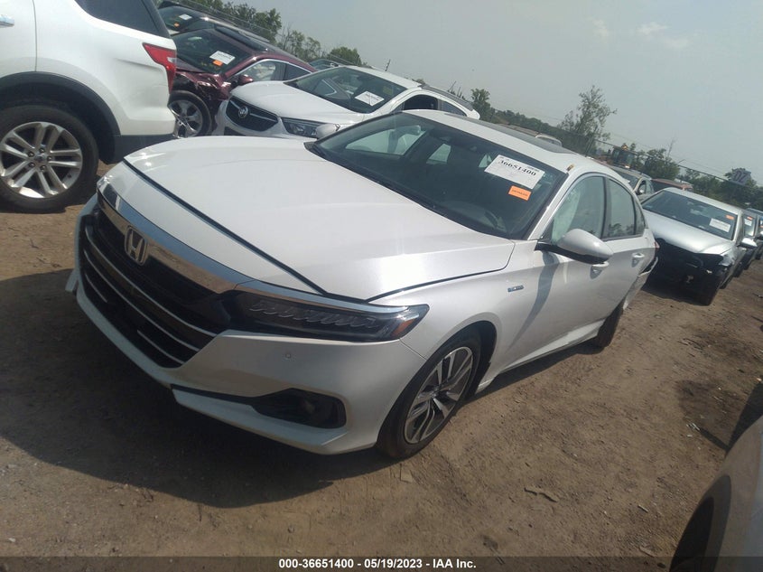 VIN 1HGCV3F55NA011338 2022 HONDA ACCORD HYBRID EX-L