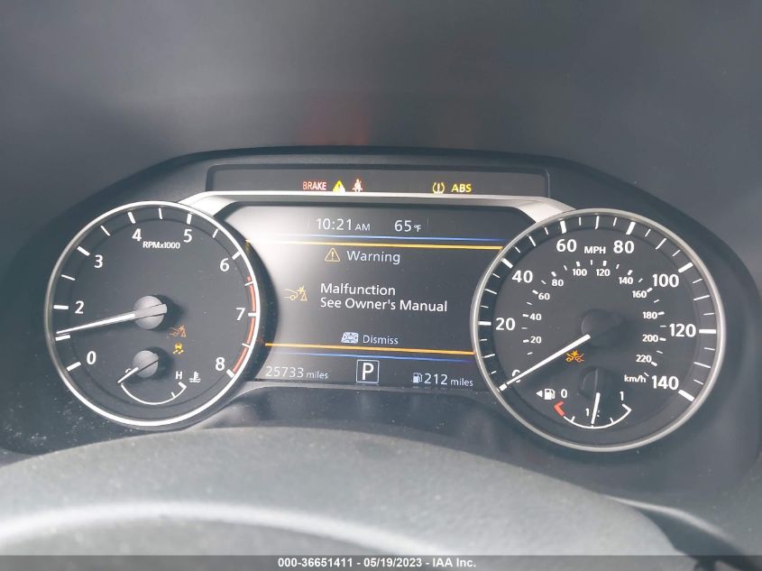 2022 NISSAN ALTIMA 2.5 SV - 1N4BL4DV1NN322594
