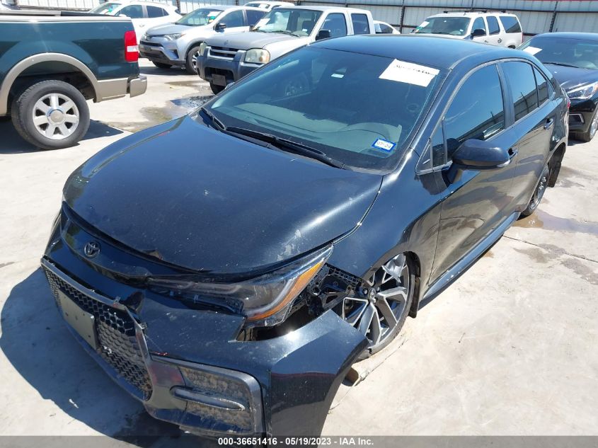 2022 TOYOTA COROLLA SE/SE NIGHTSHADE/APEX SE - 5YFS4MCE4NP125883