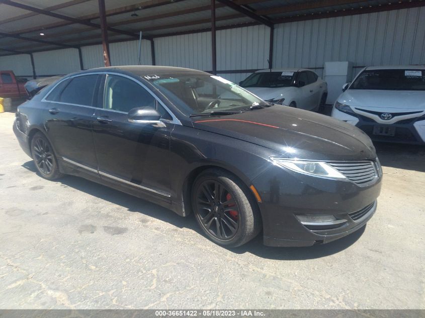 2013 LINCOLN MKZ - 3LN6L2GK6DR812621