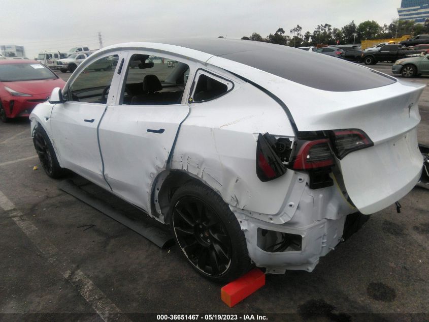 2022 TESLA MODEL Y LONG RANGE - 7SAYGDEE9NA014062