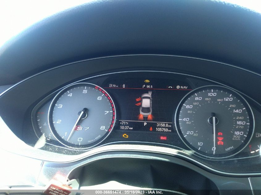 2014 AUDI S7 PRESTIGE - WAUW2BFCXEN136497