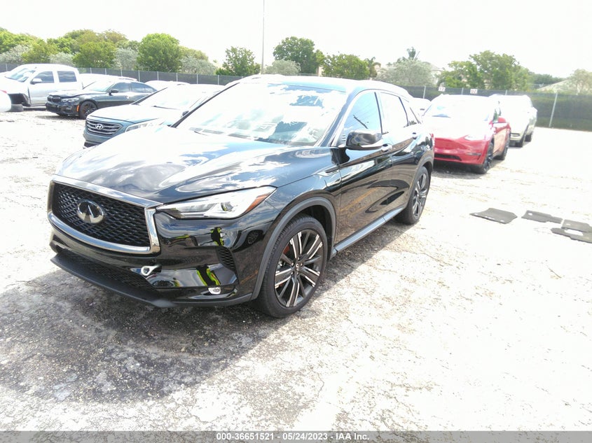 VIN 3PCAJ5BA2MF105795 2021 INFINITI QX50 LUXE