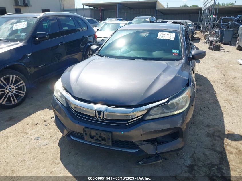 2016 HONDA ACCORD SEDAN SPORT - 1HGCR2F5XGA161124