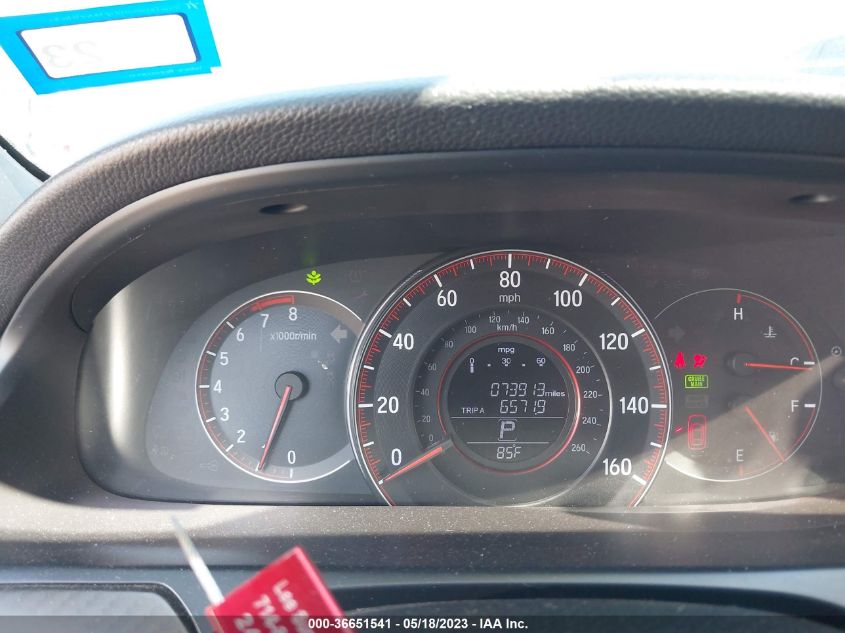 2016 HONDA ACCORD SEDAN SPORT - 1HGCR2F5XGA161124