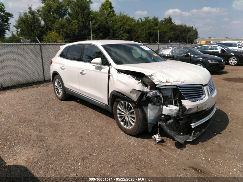 2016 LINCOLN MKX SELECT - 2LMTJ6KR9GBL38935