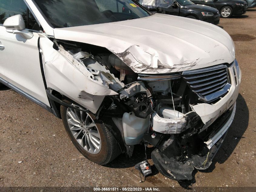 2016 LINCOLN MKX SELECT - 2LMTJ6KR9GBL38935